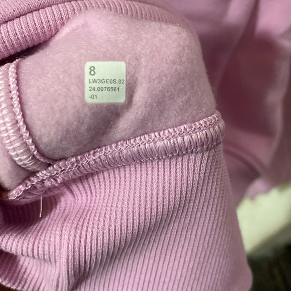 New Lululemon scuba Full Zip Cropped hoodie size 8 - Picture 3 of 5